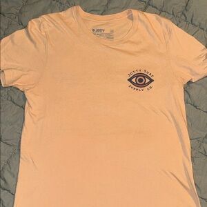 Tan Jetty Surf Supply T-Shirt Men’s Medium EUC
